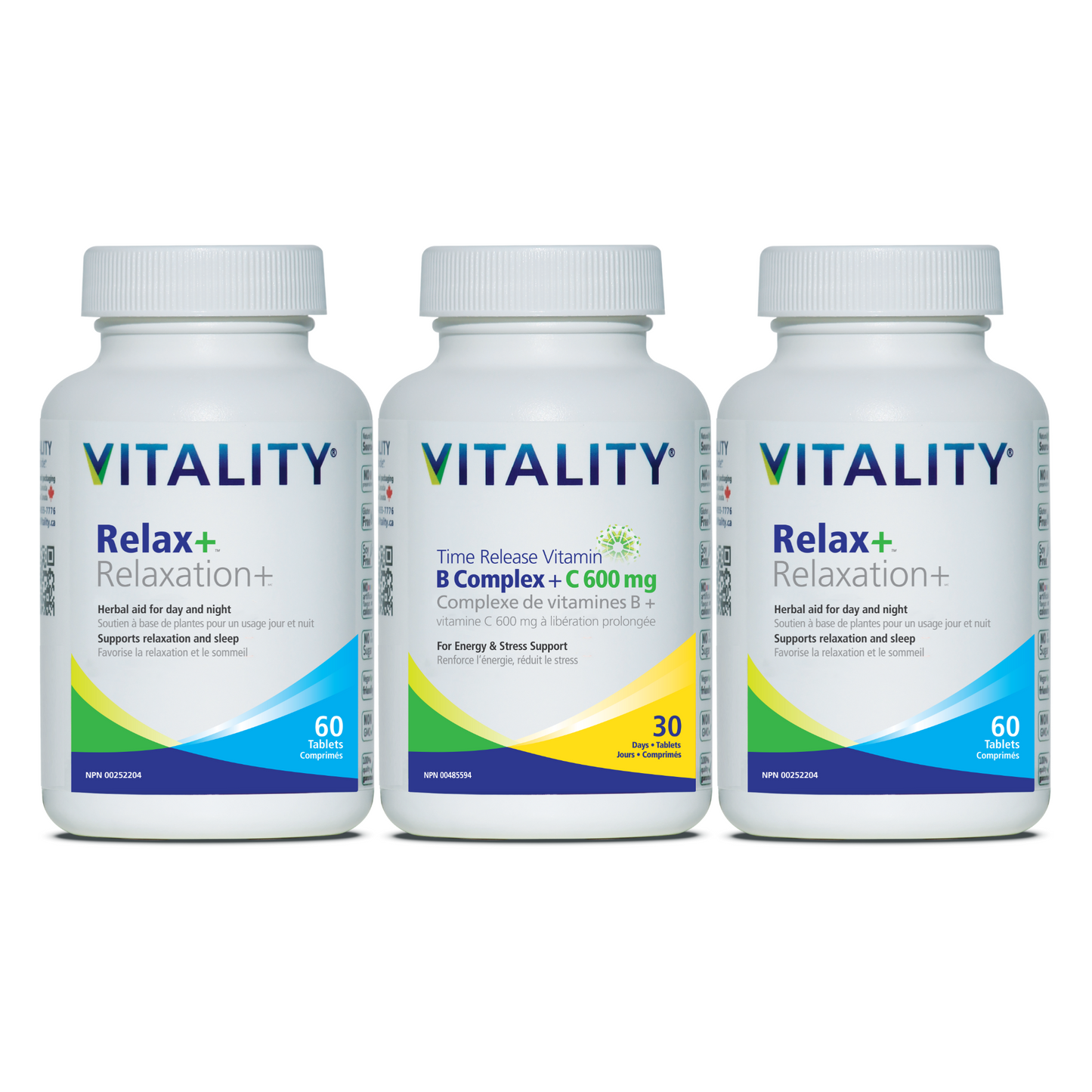 Sleep & Stress Supplements Bundle