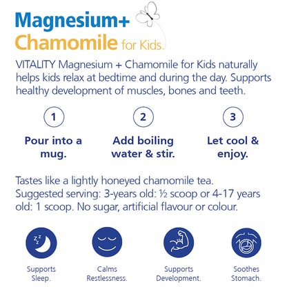 Magnesium + Chamomile Powder - Kids