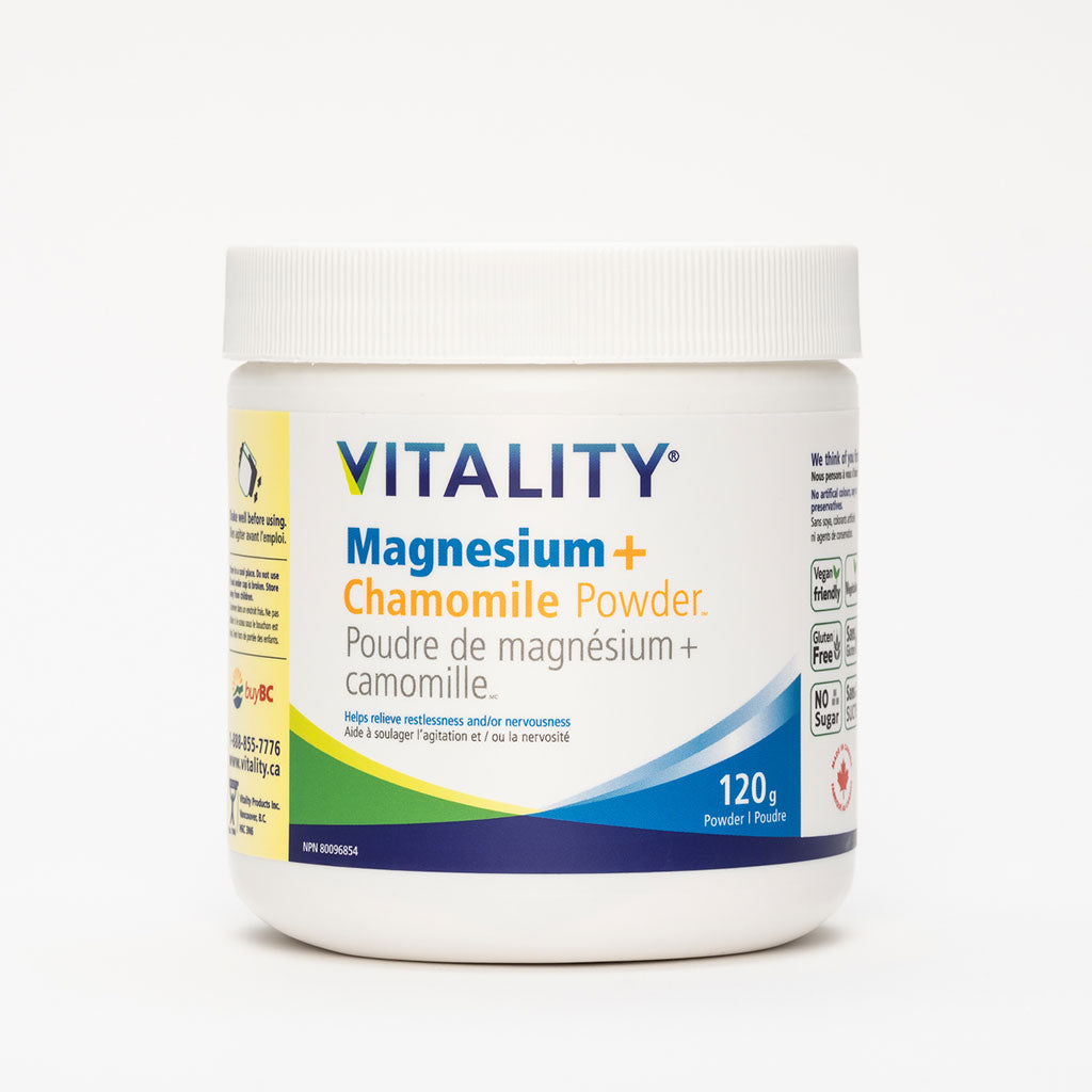 VITALITY Magnesium Chamomile Powder Adults